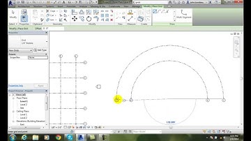 Revit 06-10 Creating Grids Using the Draw Tools