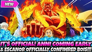 *BREAKING NEWS!* 5TH ANNIVERSARY FESTIVAL DROPPING EARLY! ESCANOR LY CONFIRMED BOIS!!