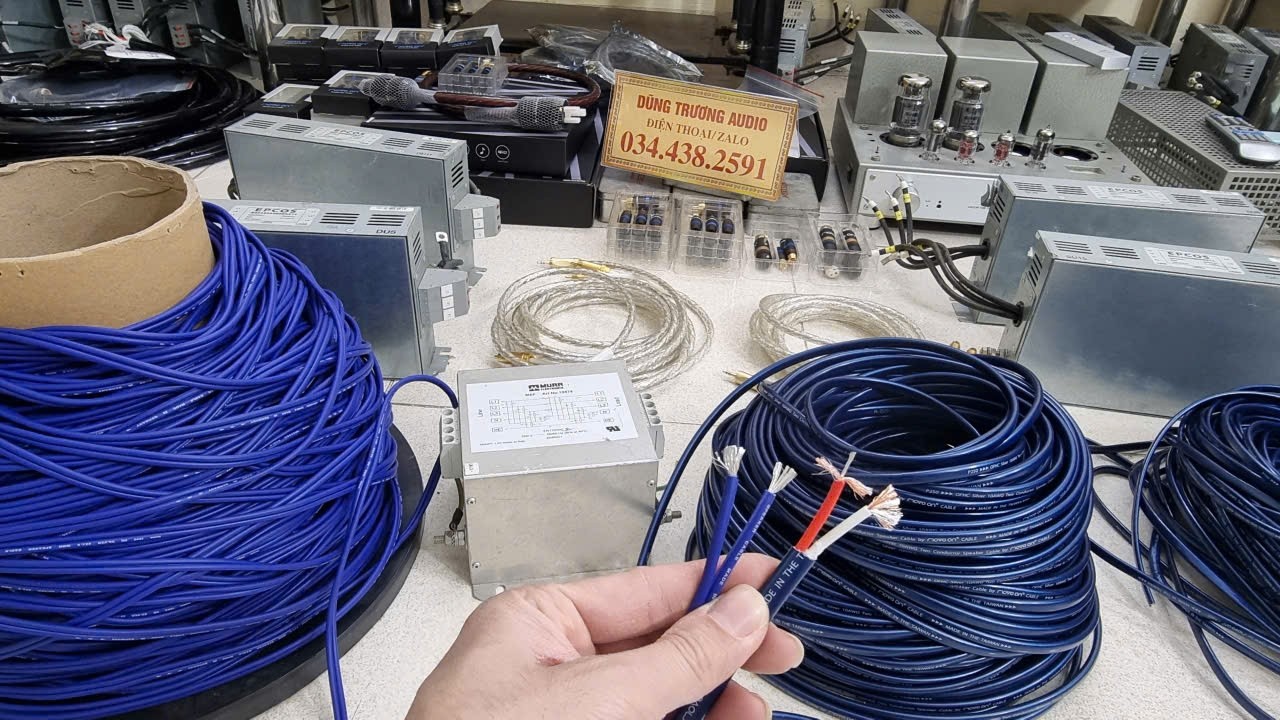 Hai mẫu dây loa giá tầm trung lõi bạc và lõi nửa đồng nửa đồng nửa bạc được nhiều anh em ưa chuộng.