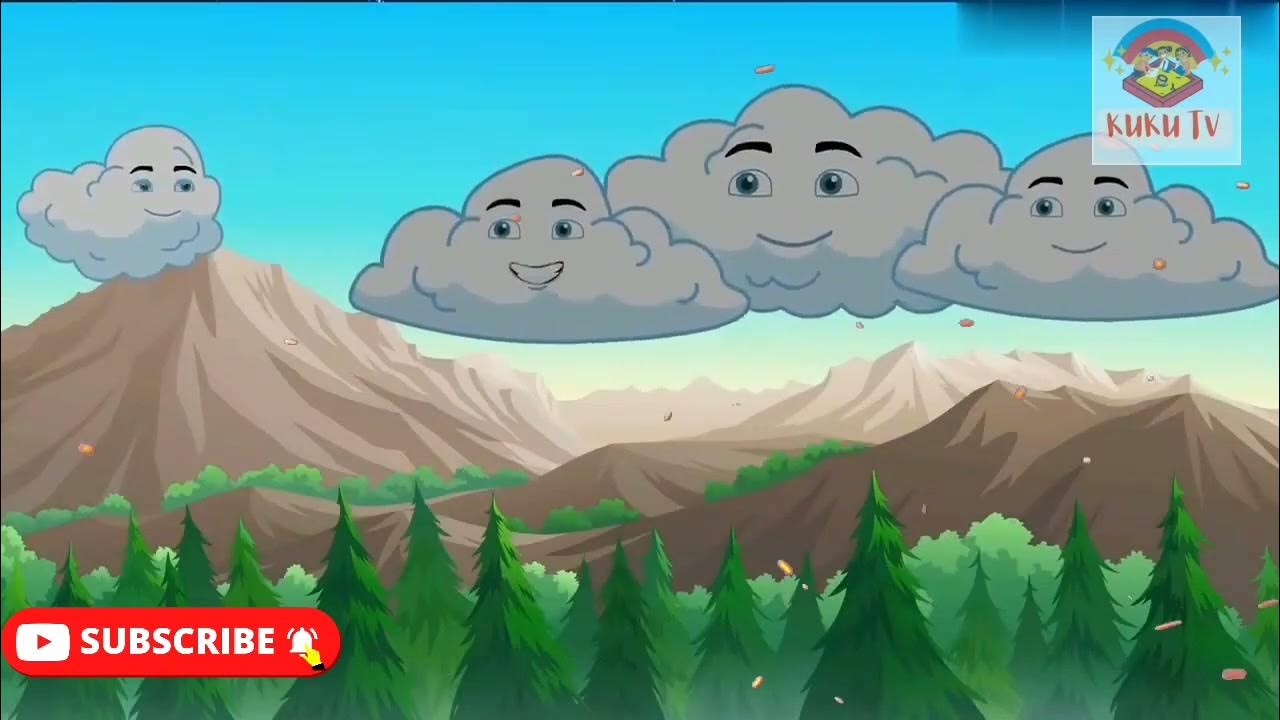 dav rhymes clouds// english poem// poem for kids// poem for class