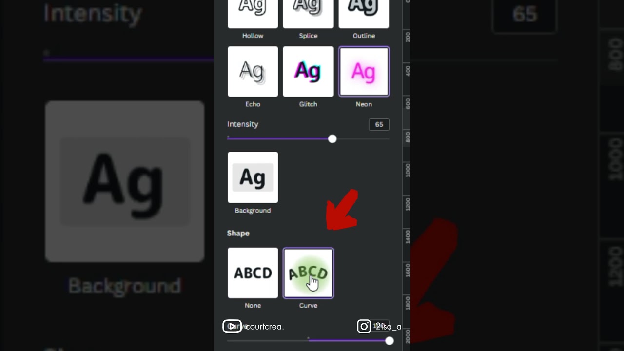 How to Curve Text in Canva | Beginner ⭐