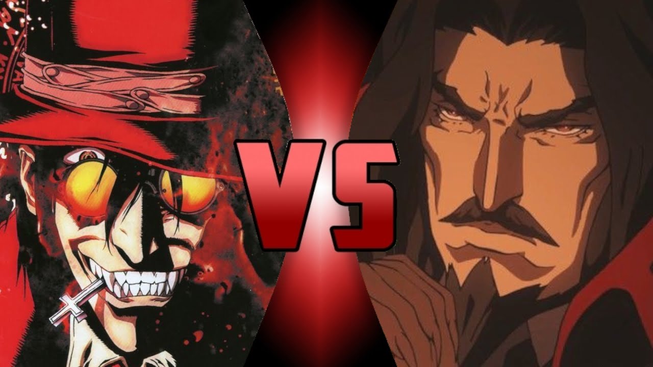 ALUCARD VS DRACULA #anime #hellsing #condedracula #castlevania #vampir