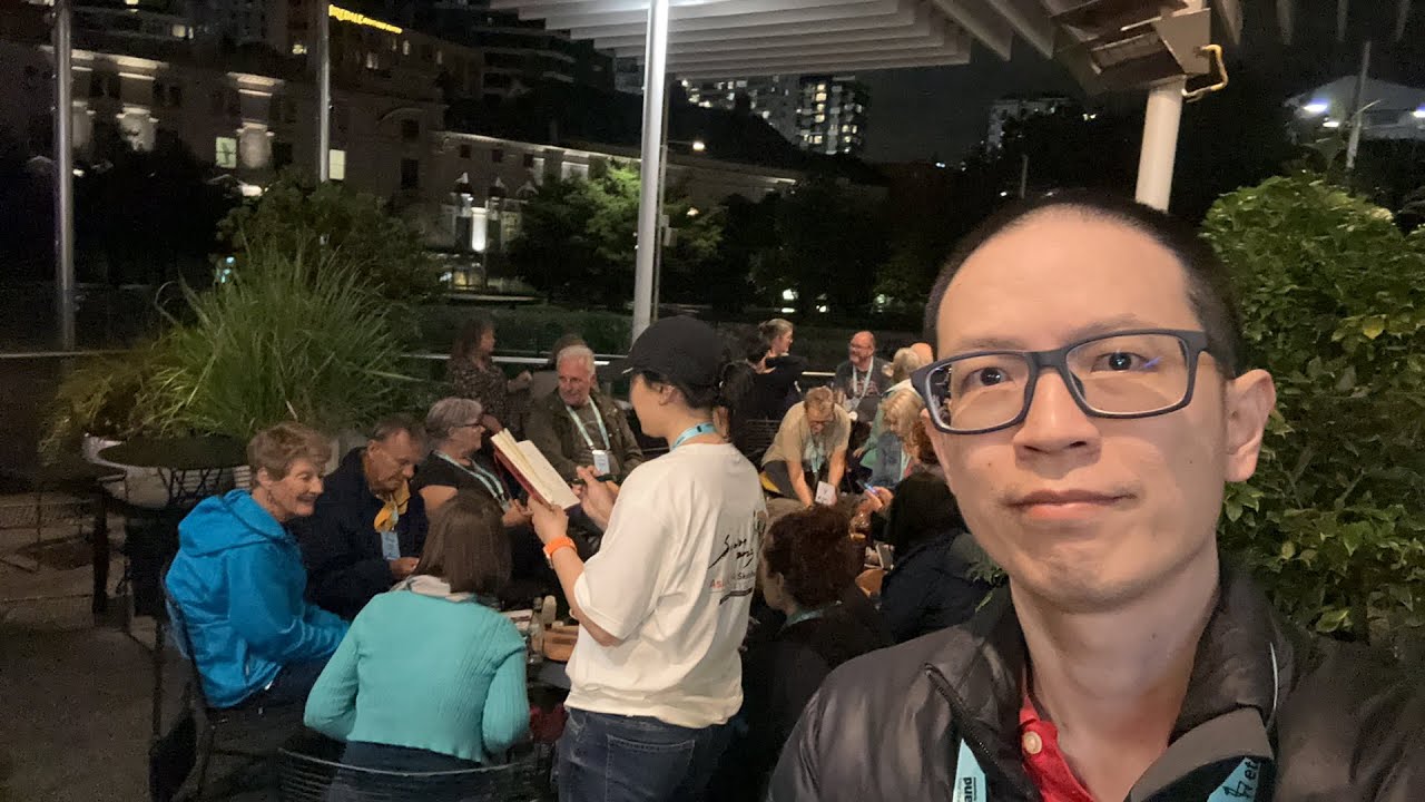 Drink and Draw live at Terrace Cafe (USk Symposium Auckland 2023)