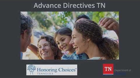 Advance Directives TN 2019 video