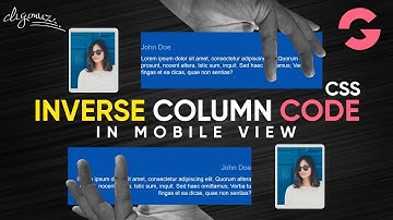 How to inverse columns in groovepages | Custom CSS Code inside | Groove.cm 2021