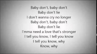 Gwen Stefani- Baby Don't lie (Lyrics) Resimi