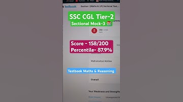 SSC CGL Tier-2 mock test - 3 | Testbook mock test #ssc #ssccgl #sscexam2025 #asoinmea #motivation