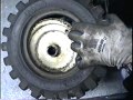 Snowblower Flat Tire Repair