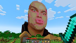 Hice a mi Amigo Calvo en Minecraft