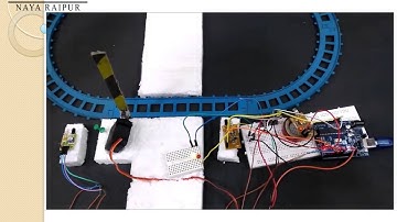AUTOMATIC RAILWAY GATE CONTROLLER USING ARDUINO BOARD