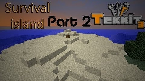 Minecraft Tekkit Survival Island | Part 2- Into the Mine! (HD)