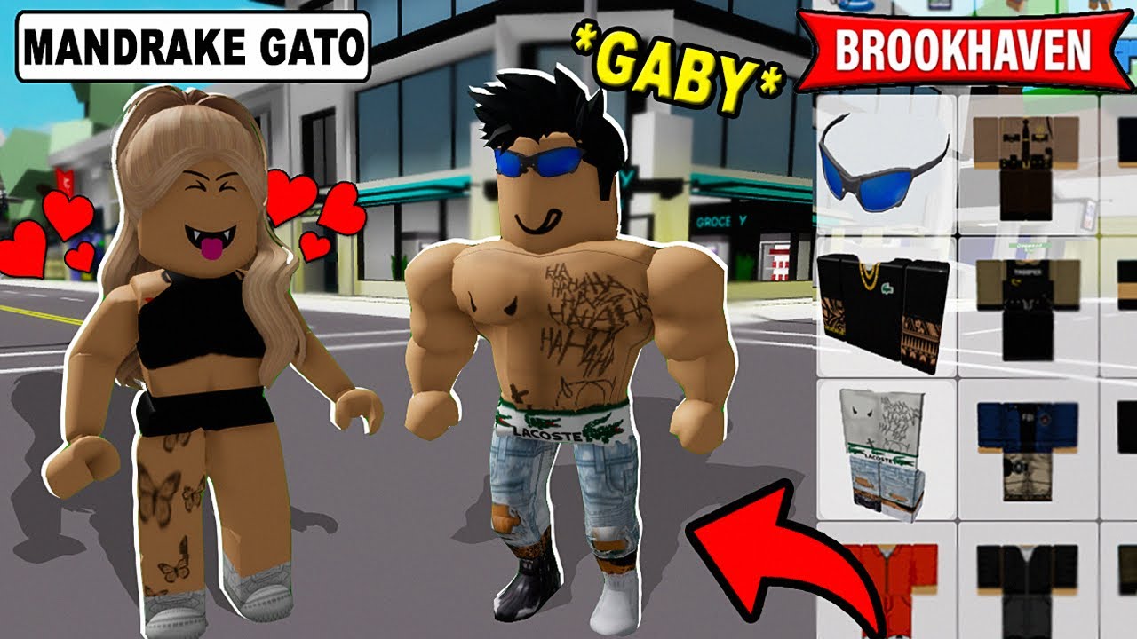 COMO VIRAR MANDRAKE ESTILOSOS NO BROOKHAVEN RP DO ROBLOX! MASCULINA E  FEMININA! 