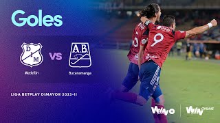 Independiente Medellín vs. Bucaramanga (goles) | Liga BetPlay Dimayor 2023-2 | Fecha 14