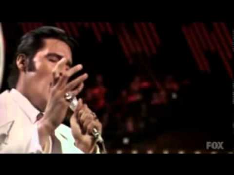 Celine Dion & Elvis Presley - If I Can Dream (American Idol).mpg