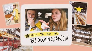 FUN things to do + places to see in BLOOMINGTON INDIANA // Townie Adventure Looking for BOBBY KNIGHT