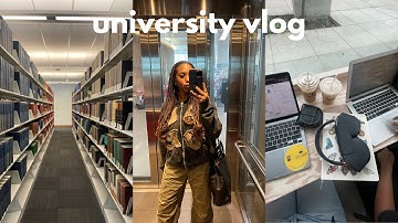 PRODUCTIVE EXAM WEEK VLOG | midterms, cafe + library study sessions computer science student @ UBC