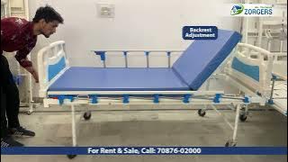 Detailed working of Semi Fowler Hospital Bed