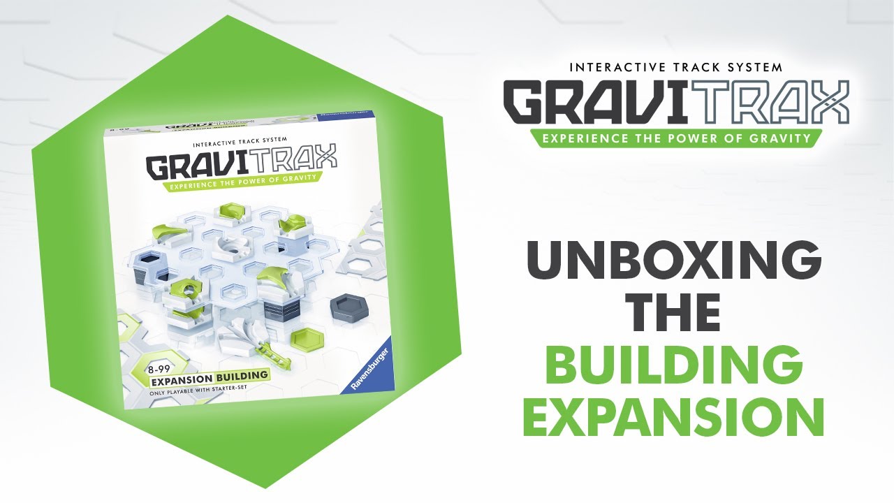 Unboxing the GraviTrax Building Expansion Set by Ravensburger 