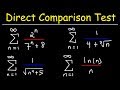 Direct Comparison Test - Calculus 2