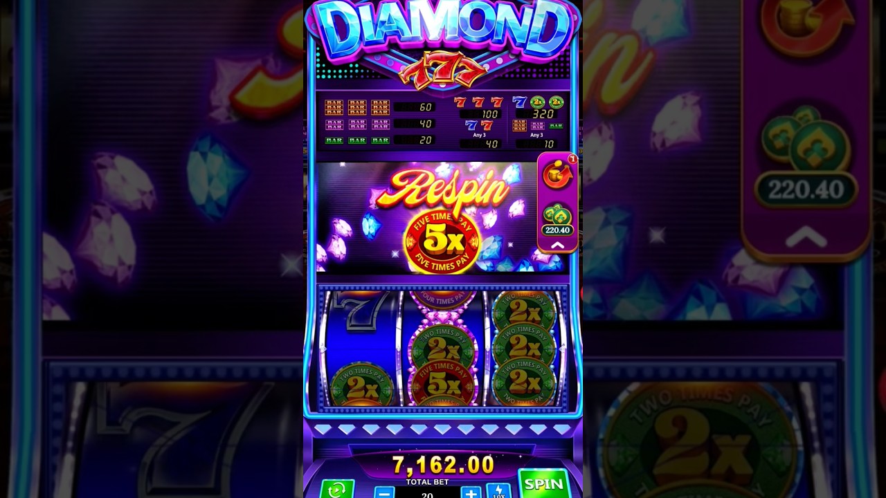 bay365 casino Tremendous winning from Diamond 777 slot casinogame slots games
