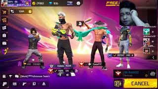 👀1 vs 1 fun free fire live br rank push to top 1 road to👉 50k👈 subscribers