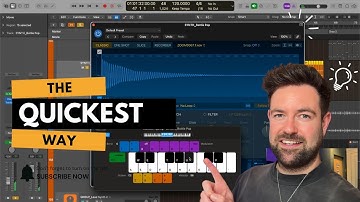 How to use Quick Sampler in Logic Pro 2025