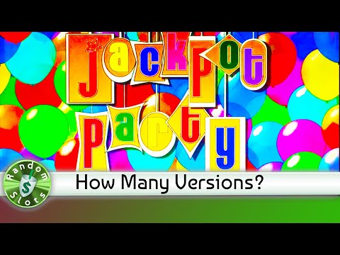 Super Jackpot Party slot machine bonus, How many versions are there