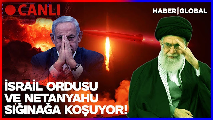 CANLI | İRAN İSRAİL'E YENİ FÜZE SALDIRISI BAŞLATTI! Hamaney Ölümle Kol Kola!