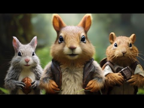 Turtle Rabbit Squirrel Sheep A squirrel, rabbit, turtle and bear story to watch before bed. - YouTube