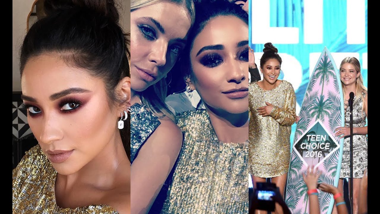 Shay Mitchell and PLL Cast at Teen Choice Awards 2016 (Snapchat)