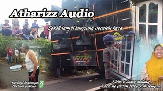 Ngeri!! Atharizz audio perdana langsung pecahin kaca