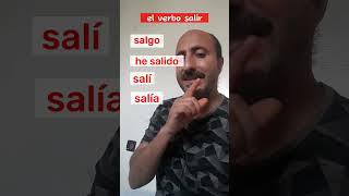 تصريف الأفعال في اللغة الإسبانية مع الأستاذ سمير el verbo salir