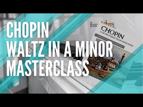 INTERMEDIATE PIANO MASTERCLASS | Chopin Waltz in A minor op. posth. b 150