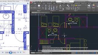 Dibujo de puertas, Escala con referencia, simetría, desactivar capas en AutoCAD (Curso Parte 16)