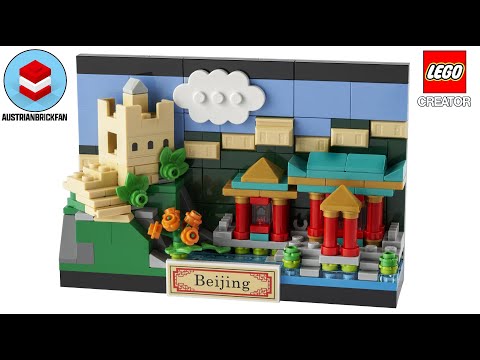 LEGO Creator 40654 Beijing Postcard Speed Build