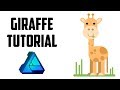 Draw an ADORABLE Giraffe! Affinity Designer Tutorial