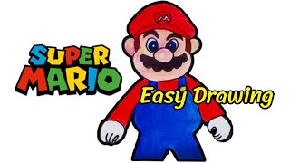 How to draw mario brother so easy and quick