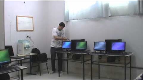 Windows MultiPoint Server instalado no Laboratório Proinfo