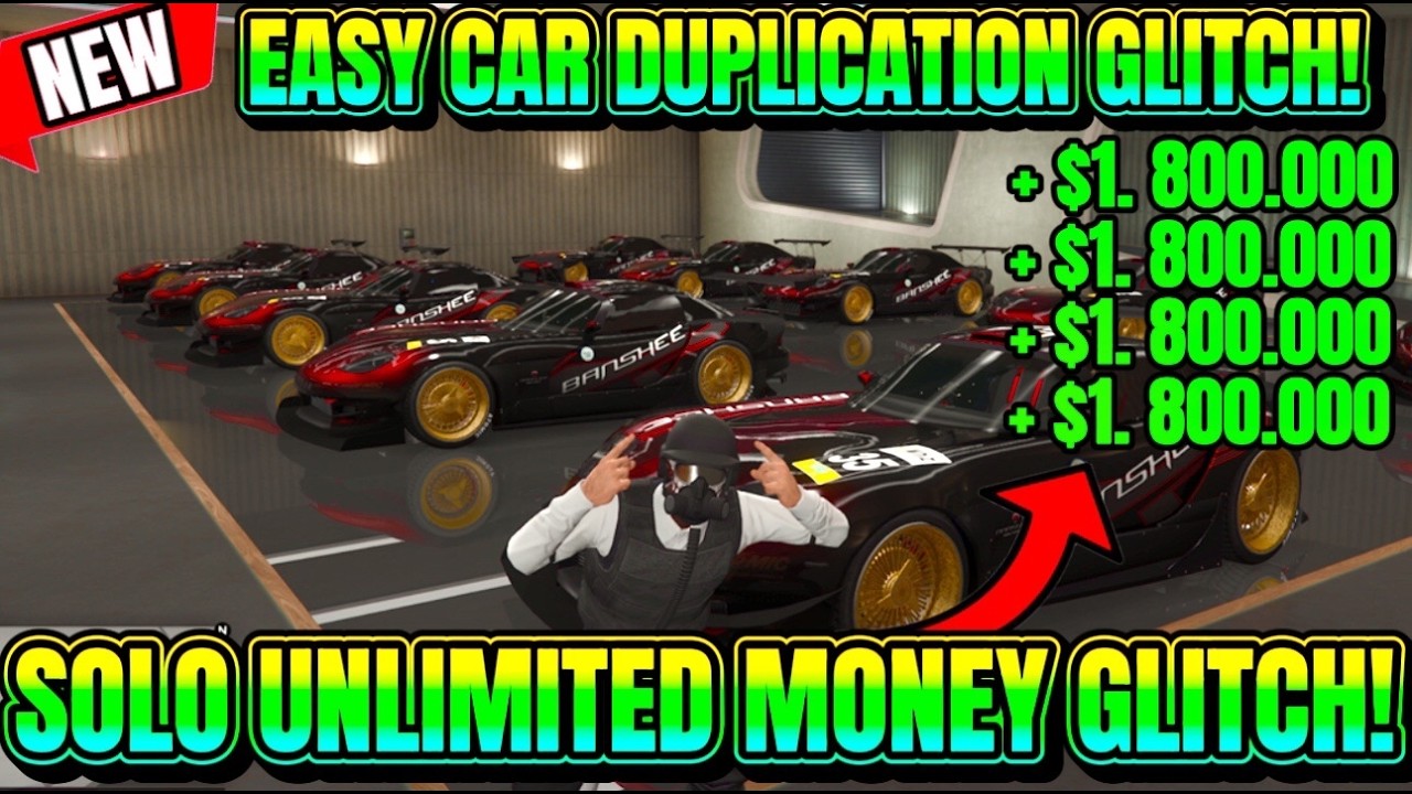 *AFTER PATCH* ✅EASY SOLO CAR DUPLICATION GLITCH IN GTA ONLINE! (UNLIMITED MONEY GLITCH)