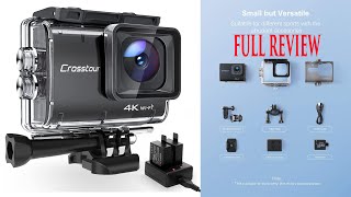 Crosstour CT9500 Real 4K 50fps Action Underwater Camera FULL REVIEW