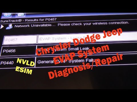 Chrysler Dodge Jeep EVAP Code Diagnosis