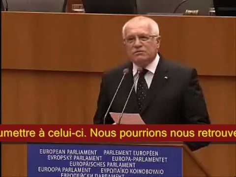 Vclav Klaus lutte pour la libert