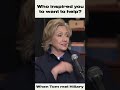 What inspired Hillary&#39;s career choices? #tomdaley #hillaryclinton #podcast
