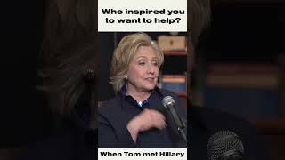 What inspired Hillary&#39;s career choices? #tomdaley #hillaryclinton #podcast