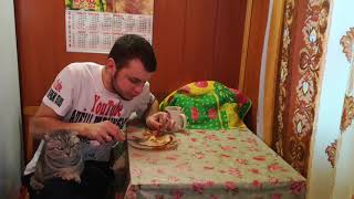 Яичница на сале! Без масла! Легко просто и сытно позавтракать! + Рассказываю рецепт как я солю Сало! Яичница на сале! Без масла! Легко просто и сытно позавтракать! + Рассказываю рецепт как я солю Сало!