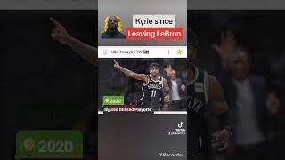 Kyrie since Leaving LeBron (Missing You by John Waite) #shorts