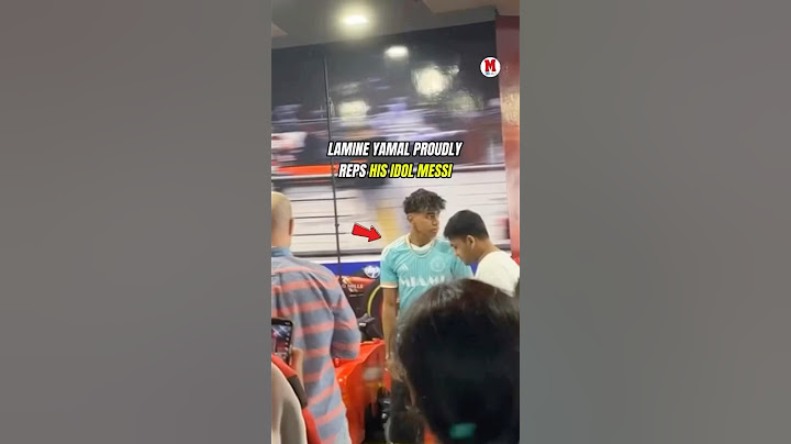Lamine Yamal rocking a Messi jersey on his vacation in Dubai 🔥 #fcbarcelona