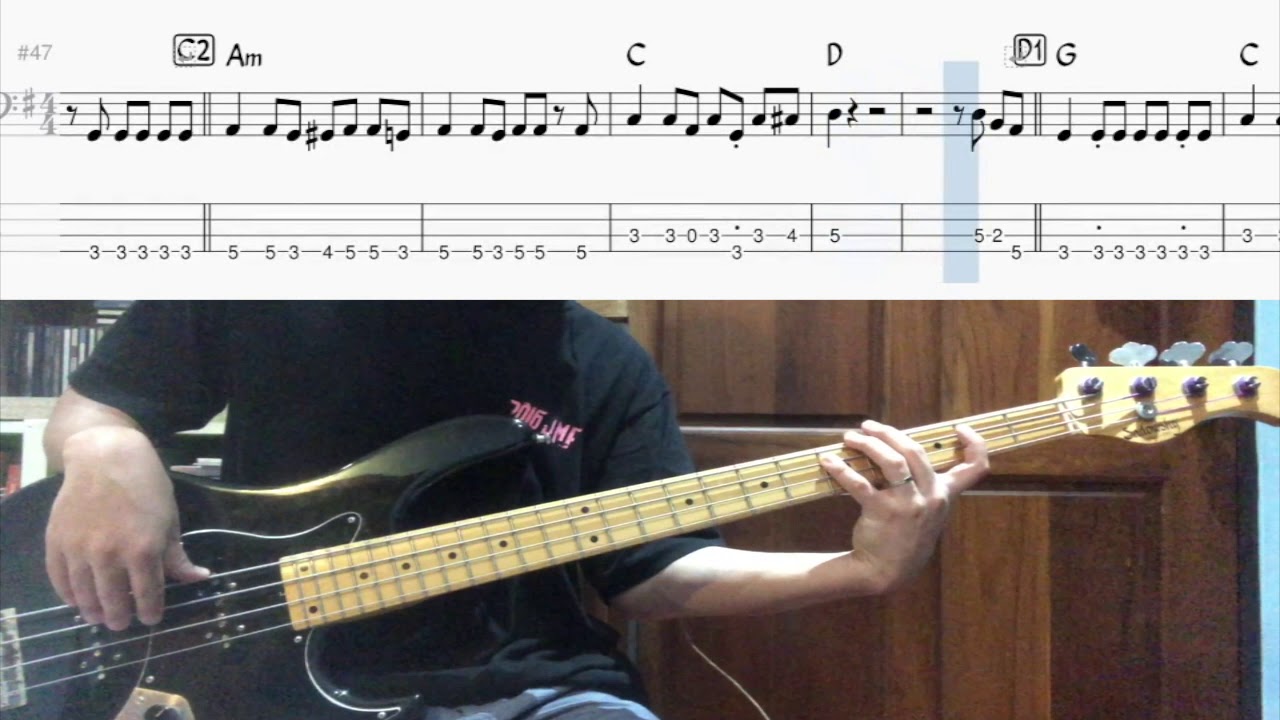 I'll Be Your Mirror Velvet Underground Bass Cover 연주 & Backing Track