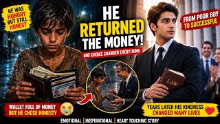  Poor Boy Returned a Wallet Full of Money — Years Later Everyone Was Shocked Motivation englishstory