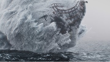 Ship splash | Houdini flip